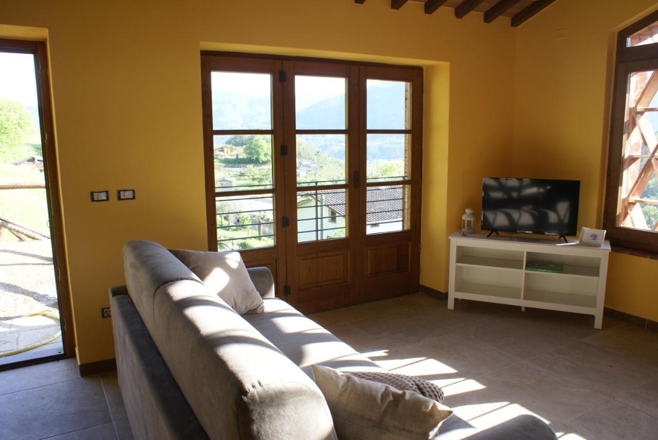 Tramonto Casa Barga Toscana Ristrutturata 2021 Εξωτερικό φωτογραφία